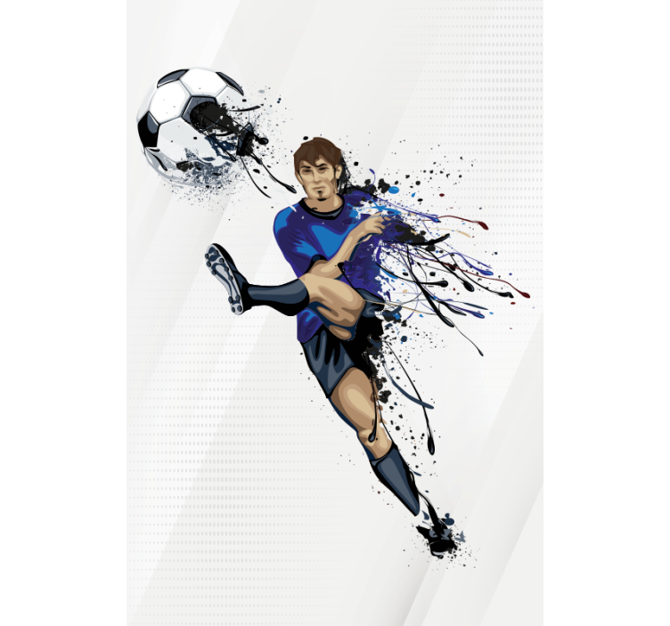 Nogometaš sportski Rolo zavjese - TenStickers