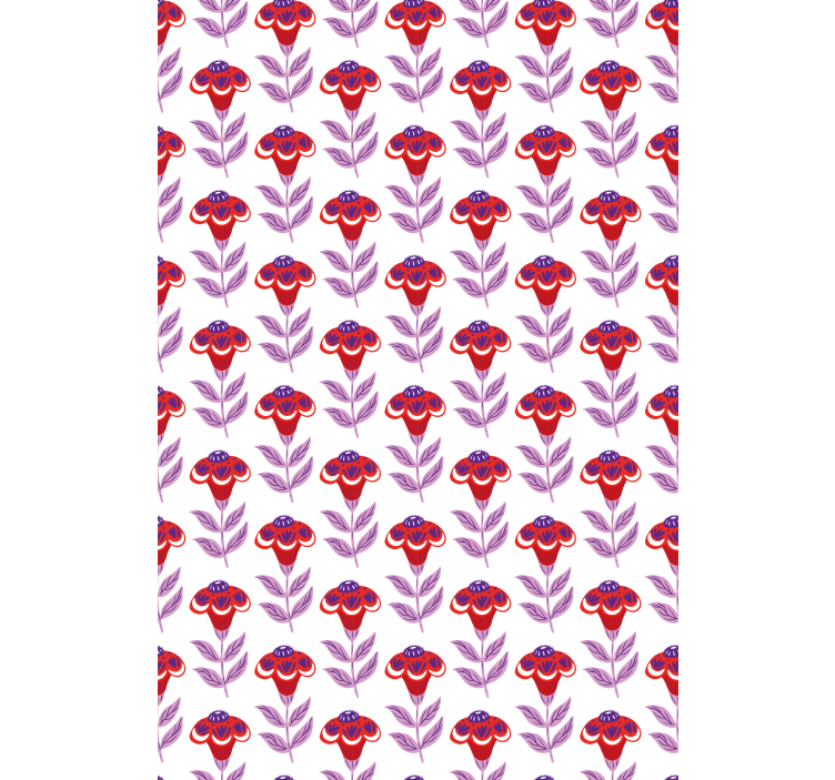 Rolo zavjese cvijeće i biljke živopisna cvjetna tema - TenStickers