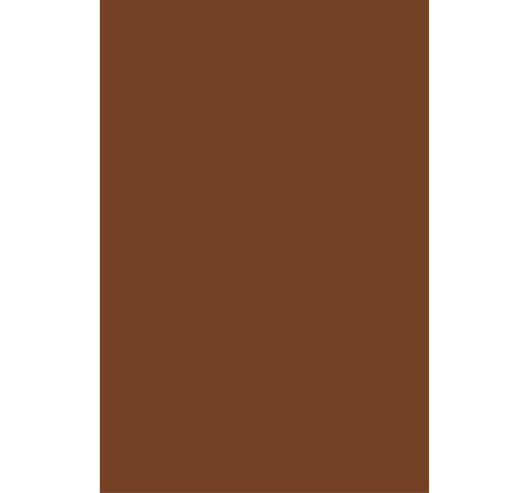 Jednostavno kuhinjsko sjenilo u smeđoj boji - TenStickers