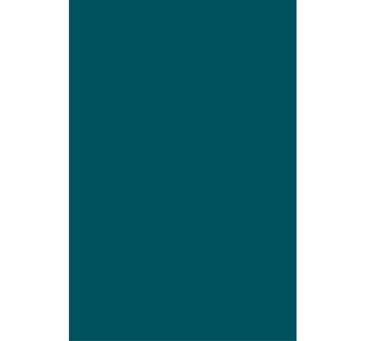 Plava boja pomiješana sa zelenim dnevnim boravkom - TenStickers