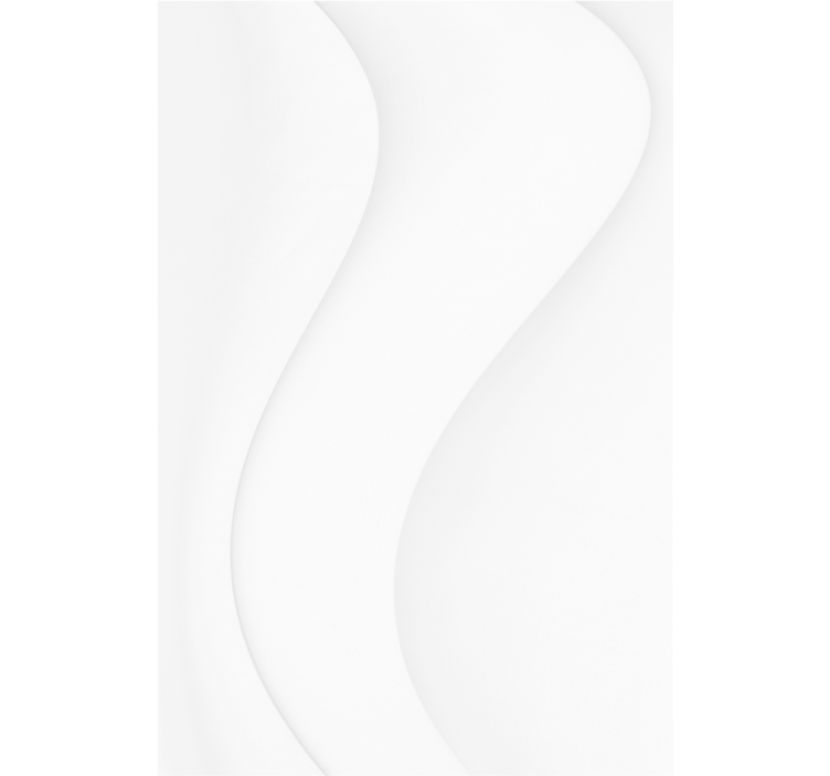 Bijeli moderni oblici glavna spavaća soba roleta - TenStickers