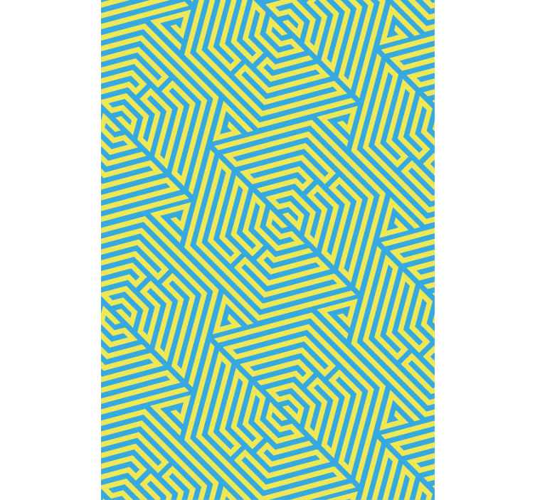 Rolo zavjese tekstura i uzorak geometrijski raspored - TenStickers