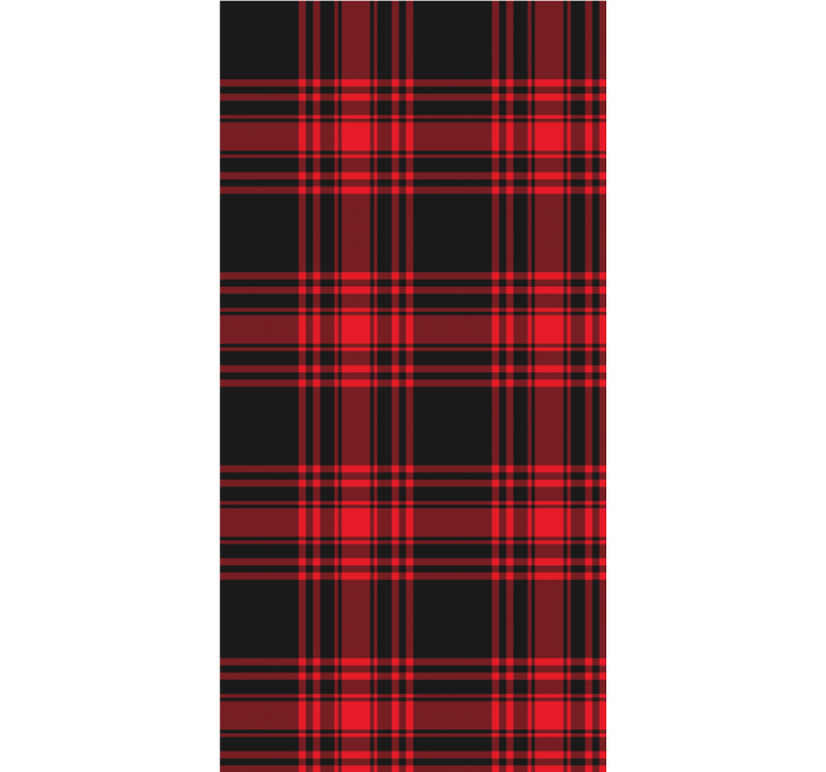 Rolo zavjese tekstura i uzorak tartan uzorak - TenStickers