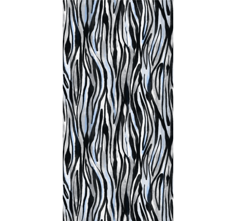 Rolo zavjese tekstura i uzorak apstraktne zebraste pruge - TenStickers