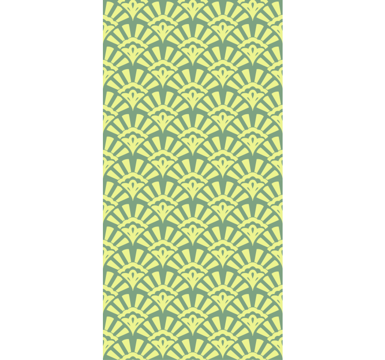 Rolo zavjese tekstura i uzorak elegantna tema lišća - TenStickers