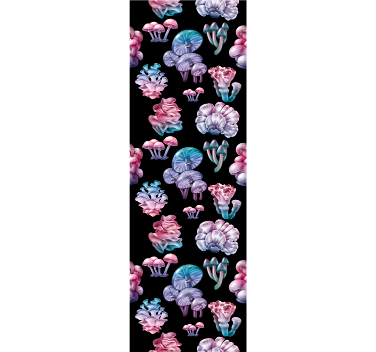 Ostale rolete šareni uzorci gljiva - TenStickers