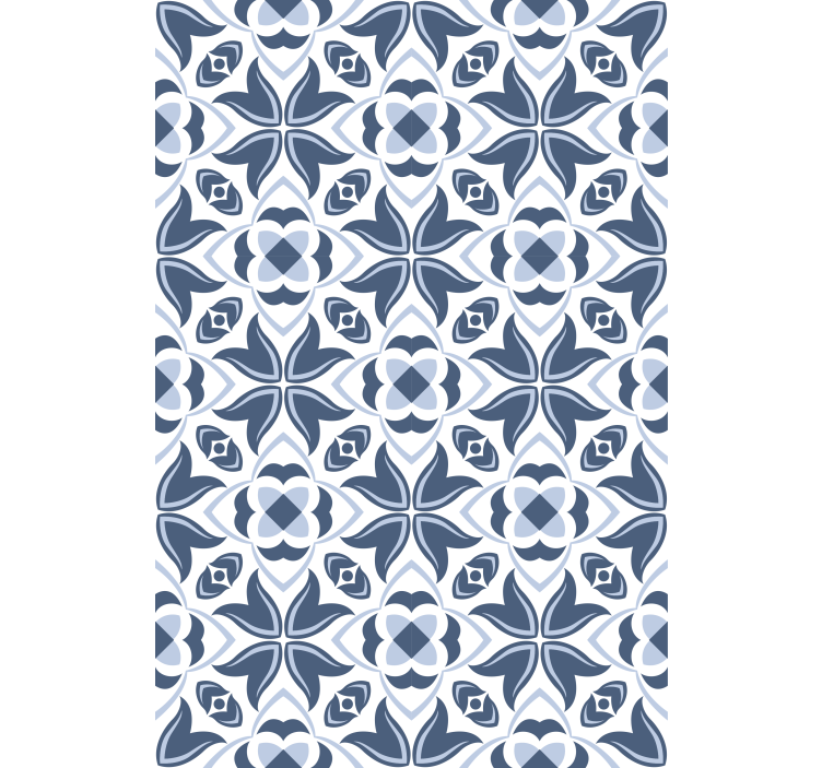 Zavjese za kuhinju tema složenih pločica - TenStickers