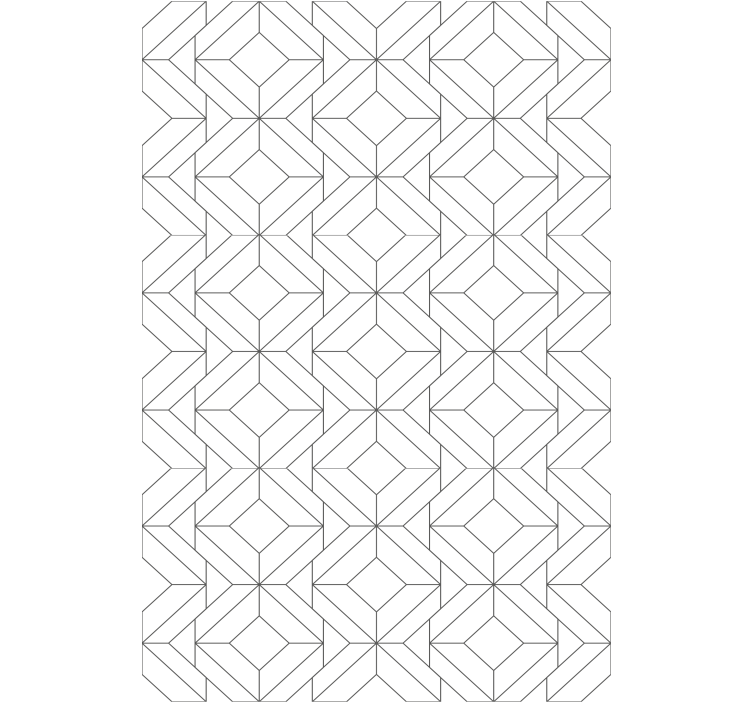 Rolo zavjese moderna blokovi geometrijskih figura - TenStickers