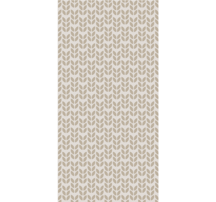 Rolo zavjese cvijeće i biljke uz dizajn lista - TenStickers