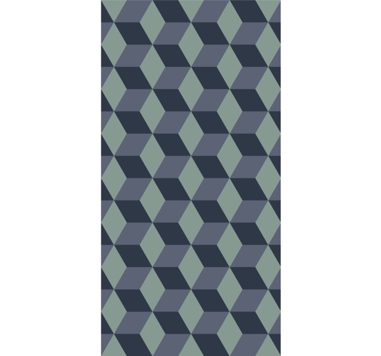 Rolo zavjese moderna organizacija geometrijskih figura - TenStickers