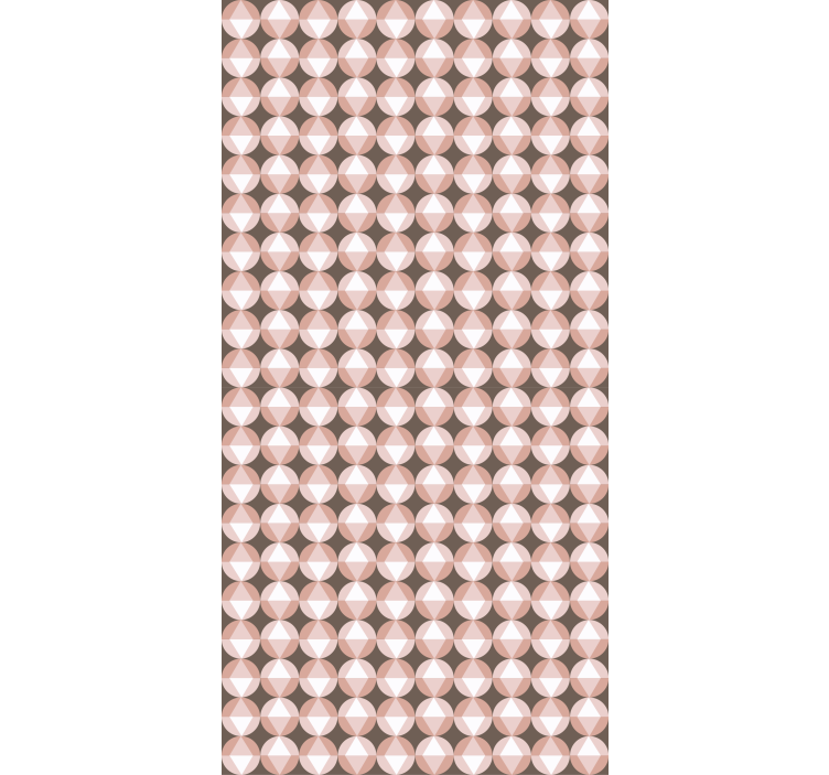 Rolo zavjese tekstura i uzorak geometrijski oblici - TenStickers