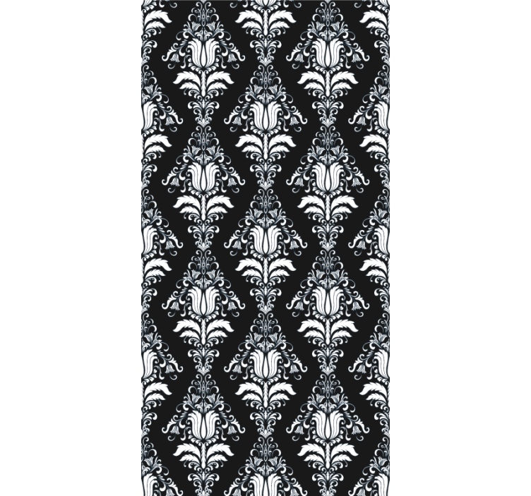 Rolo zavjese elegantan bezvremenski botanički motiv - TenStickers