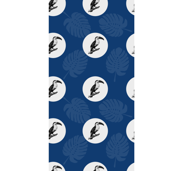 Rolo zavjese životinje uzorak tropskog tukana - TenStickers