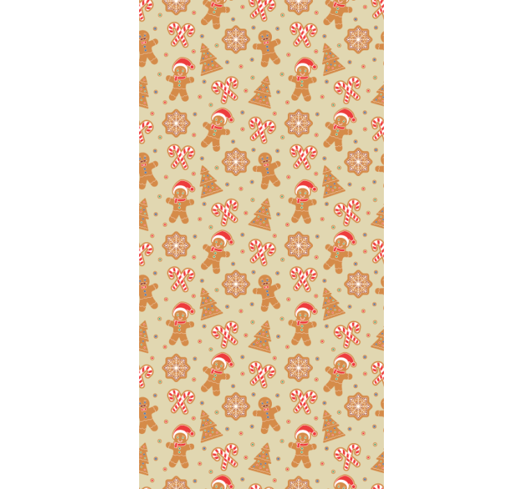 Rolo zavjese izvornik medenjak blagdansko veselje - TenStickers