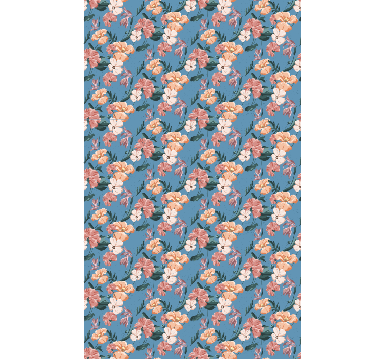 Rolo zavjese cvijeće i biljke užitak cvjetnog uzorka - TenStickers