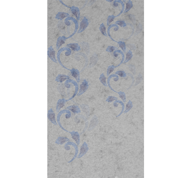 Vintage akvarel bršljan klasična rolo zavjese - TenStickers