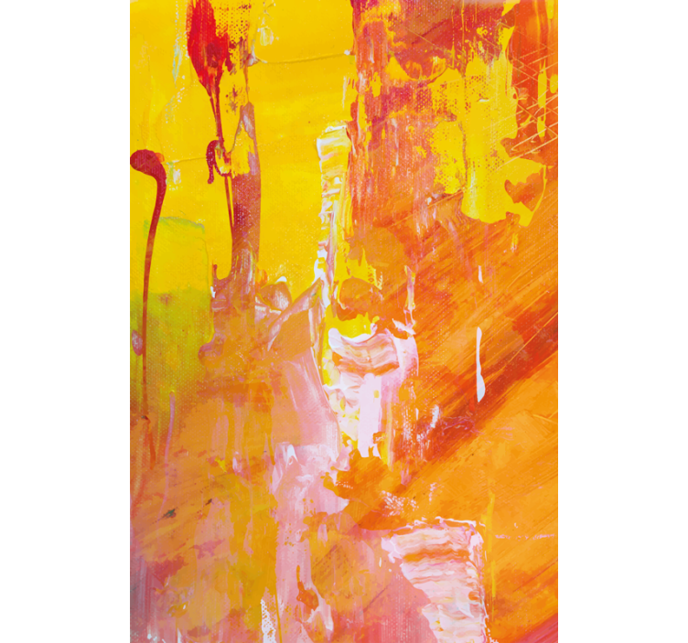 Rolo zavjese tekstura i uzorak narančasti apstraktni dizajn - TenStickers