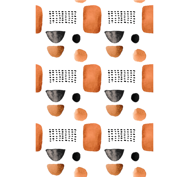 Rolo zavjese ured minimalistički geometrijski oblici - TenStickers