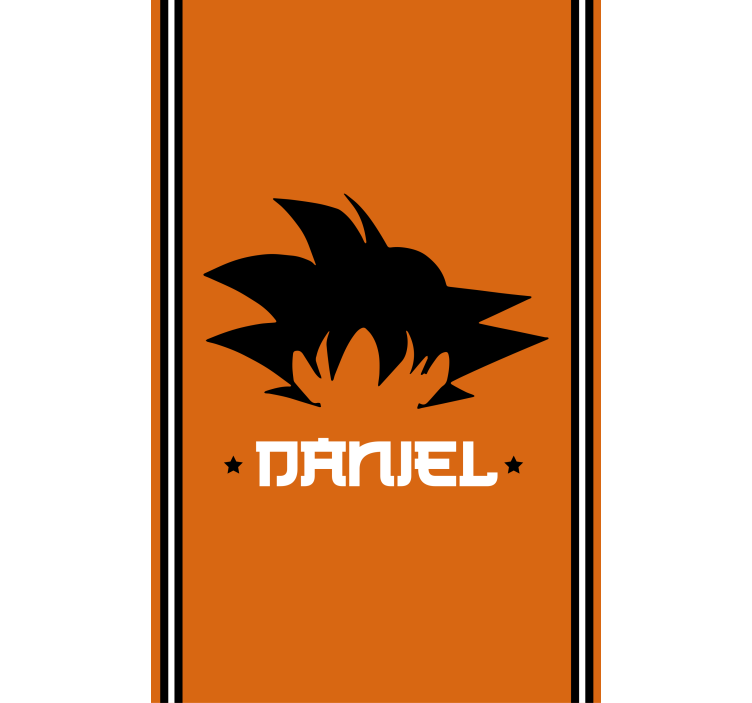 Rolo zavjese superheroji goku prilagodljiv - TenStickers