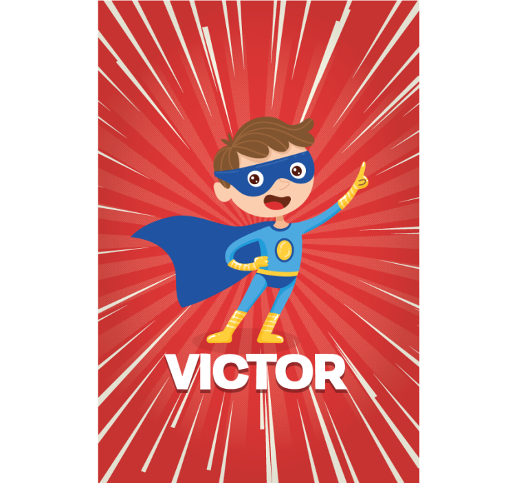 zavjese po mjeri super klinac - TenStickers