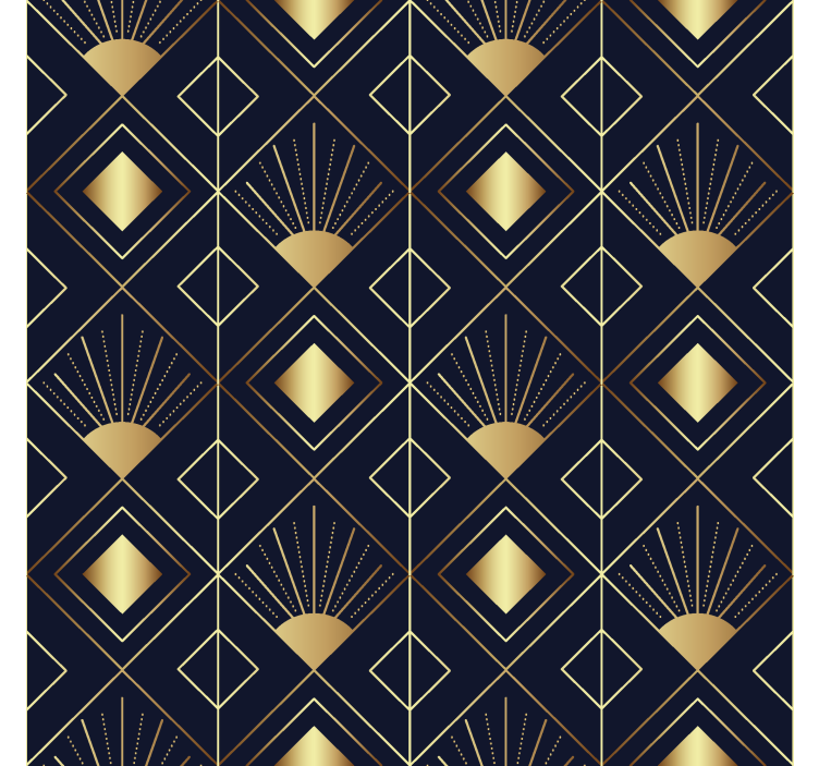 Rolo zavjese elegantan stil art déco - TenStickers