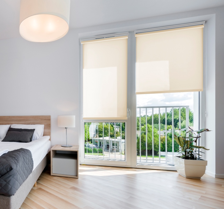 Prozirna roleta za dnevni boravak u boji deve - TenStickers