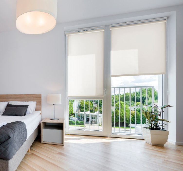 Boja kosti prozirna roleta za dnevni boravak - TenStickers