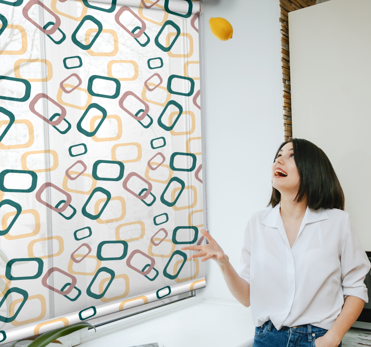 Apstraktne nepravilne forme nordic blind - TenStickers