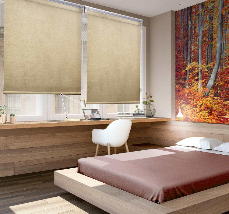 Bež tonovi rustikalni rolo - TenStickers