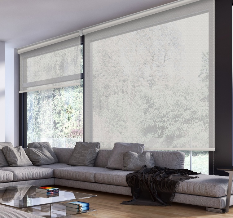 Bijeli ekran za dnevni boravak roleta - TenStickers