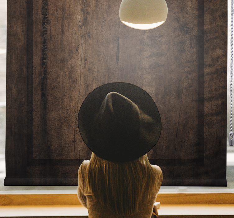 Drvena daska rustikalna zavjesa - TenStickers