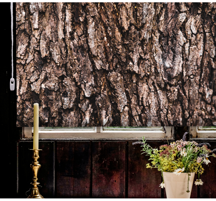 Realistična kora drveća glavna spavaća soba roleta - TenStickers