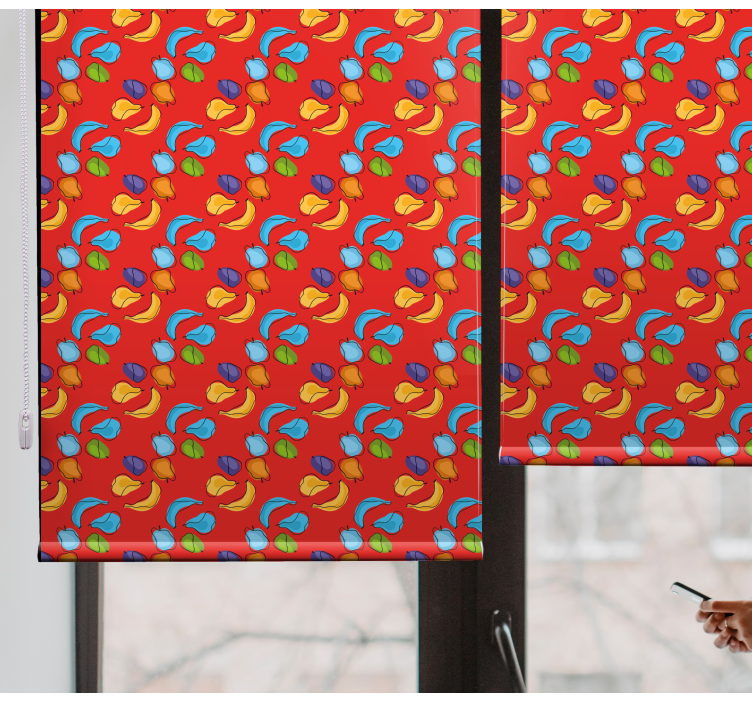 Rolo zavjese voće i povrće živahna voćna kompozicija - TenStickers