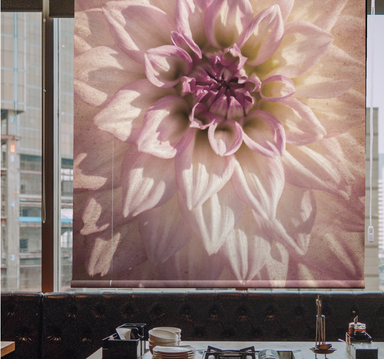 Rolo zavjese cvijeće i biljke nježni cvjet - TenStickers