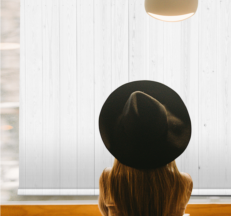 Rolo zavjese moderna sive drvene daske - TenStickers