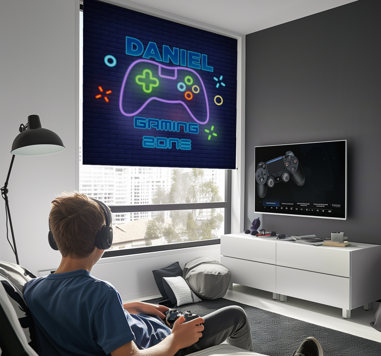 zavjese po mjeri zona igranja - TenStickers