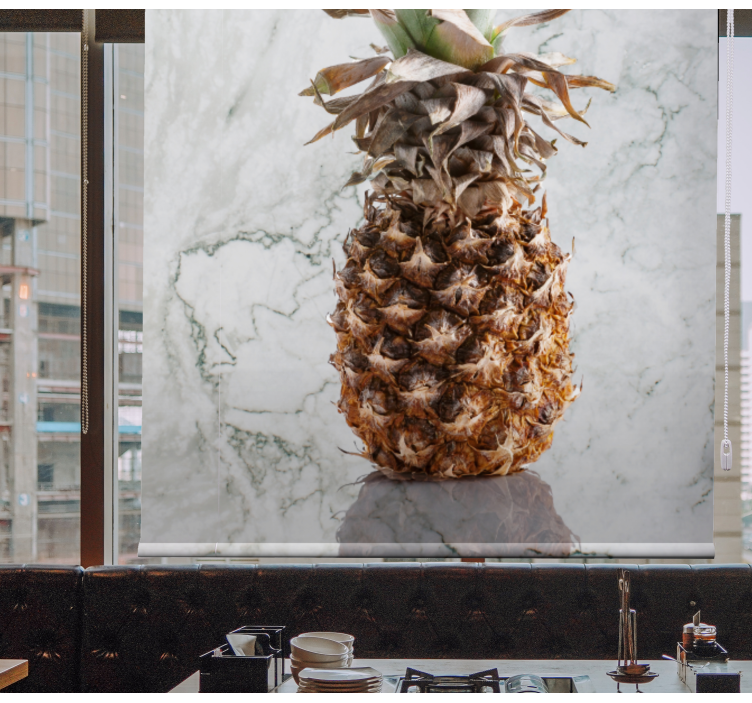 Rolo zavjese voće i povrće užitak od ananasa - TenStickers