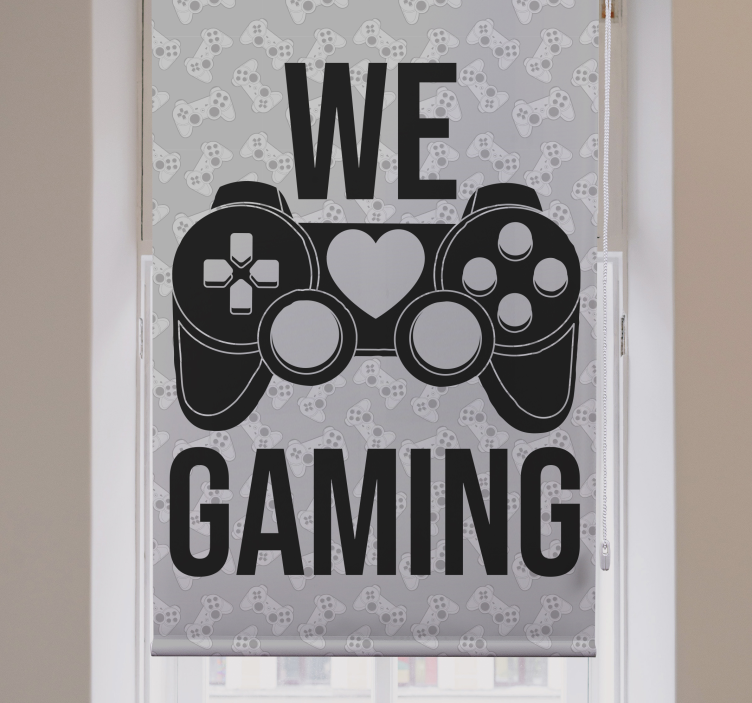 Volimo gaming geek blind - TenStickers