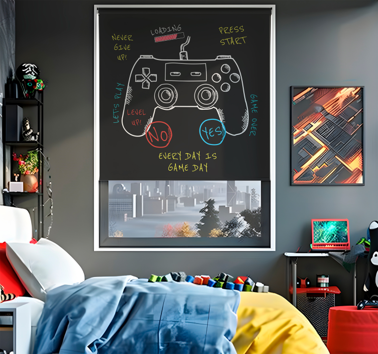 Rolo zavjese štreber objašnjenje upravljačkih gumba - TenStickers