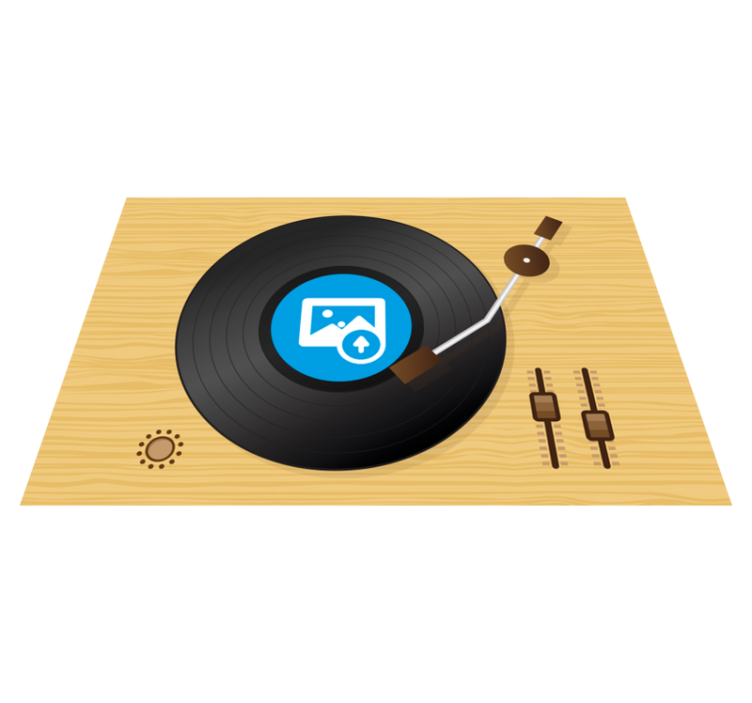 Podmetač izvornik s umjetničkim motivom vinila - TenStickers