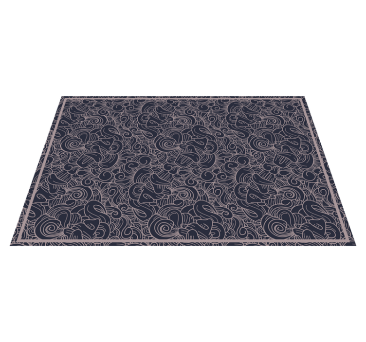 Podmetač tekstura uzorke vrtložnih linija - TenStickers