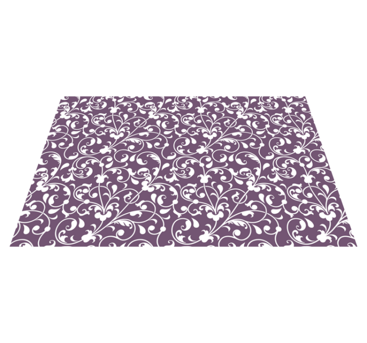 Ukrasni listovi paisley placemats - TenStickers