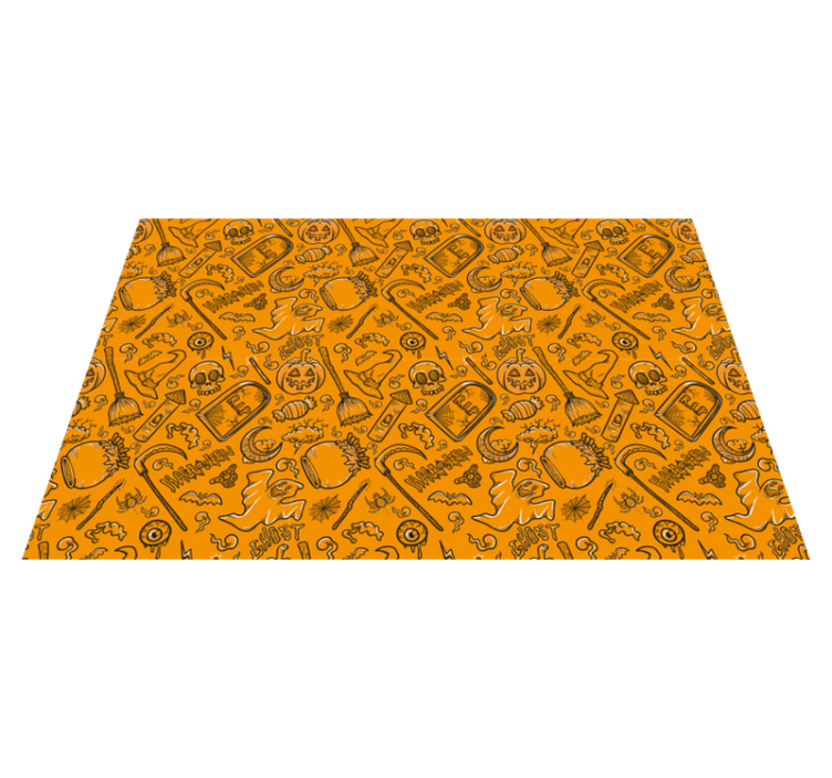 Posteljina s jezivim motivima za noć vještica - TenStickers