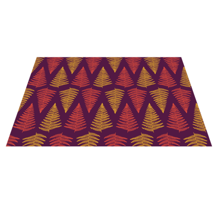 Podmetač tekstura pozadina s uzorkom lišća - TenStickers