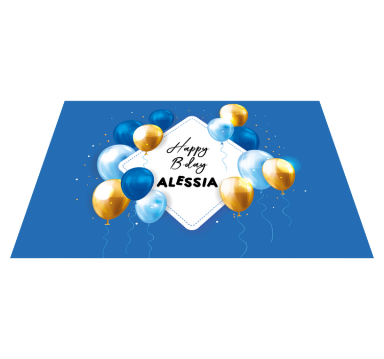 Podmetač djeca proslava rođendanskih balona - TenStickers