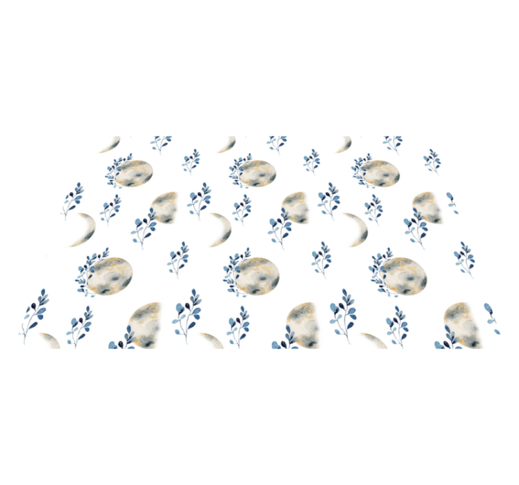 Podmetač izvornik uz uzorke nebeskih mjeseca - TenStickers