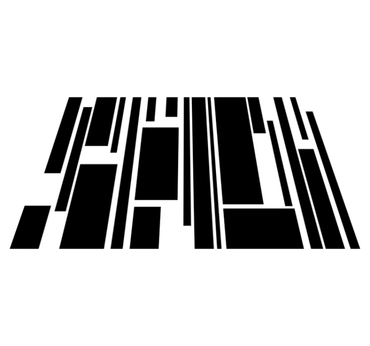 Podmetač moderan geometrijski raspored stola - TenStickers