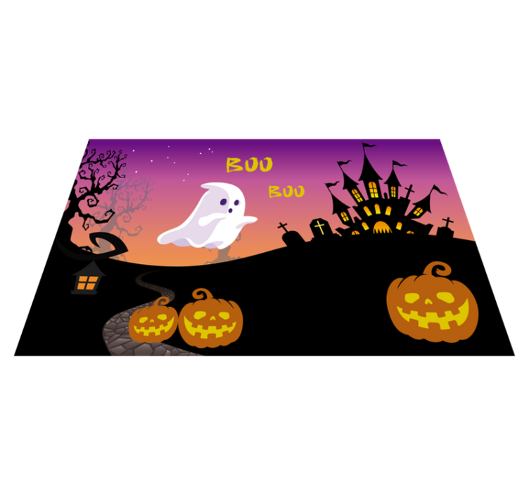 Boo halloween noć halloween posteljine - TenStickers