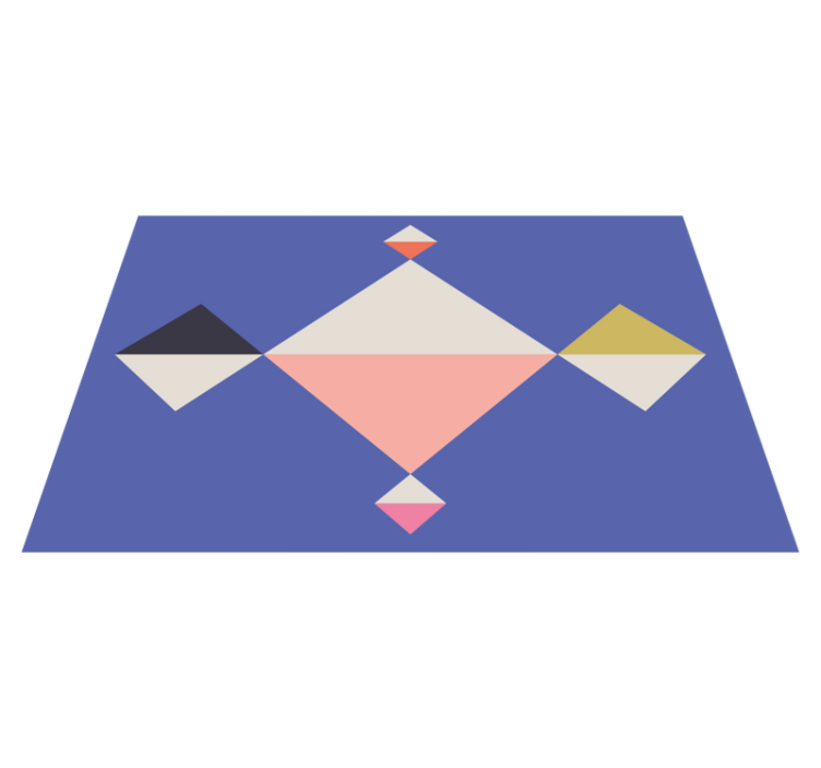 Podmetač moderan geometrijski šareni kvadrati - TenStickers