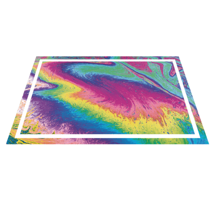 Podmetač izvornik s vibrantnim apstraktnim motivom - TenStickers